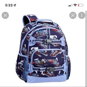 Pottery barn, Thomas and friends backpack size small